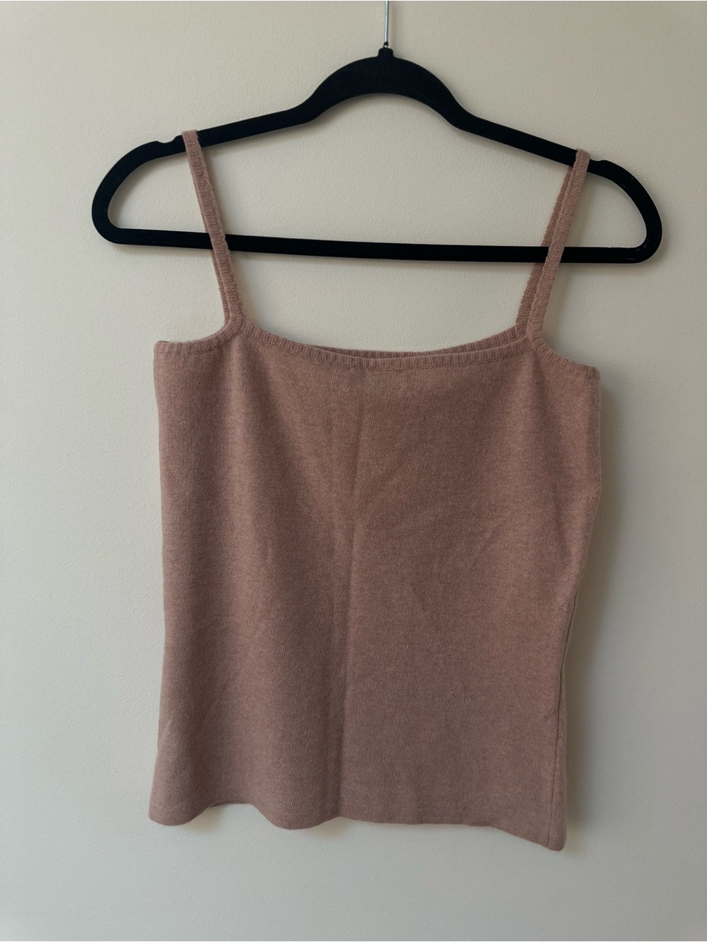 NWT Clements Ribeiro Vintage 100% Cashmere Floral Knit Cami Top Pink - Picture 6 of 7
